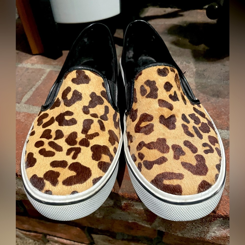 Dolce Vita Leopard Print slip ons!